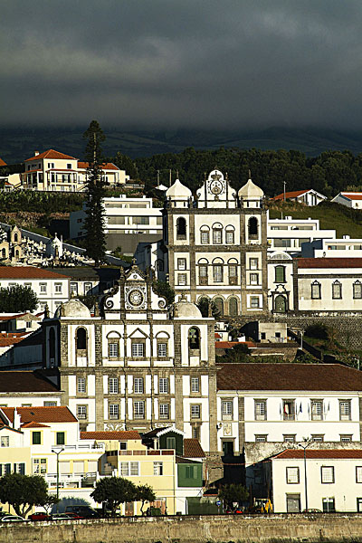 Architectural details, Horta harbour, The Azores